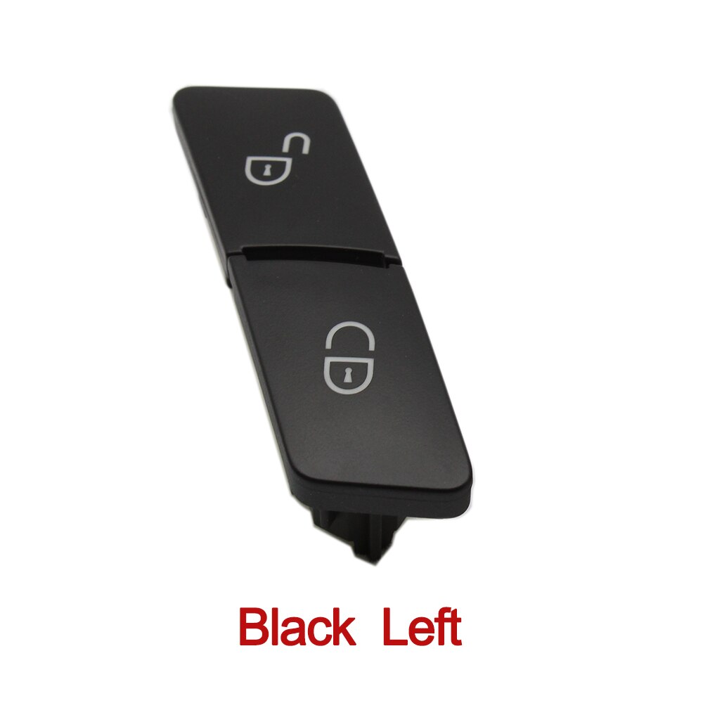 Botón de interruptor de apertura de cerradura de puerta Interior para Mercedes Benz Clase C W204, Clase E W212,GLK 204,ML GL W166 W176 W246: Black Left