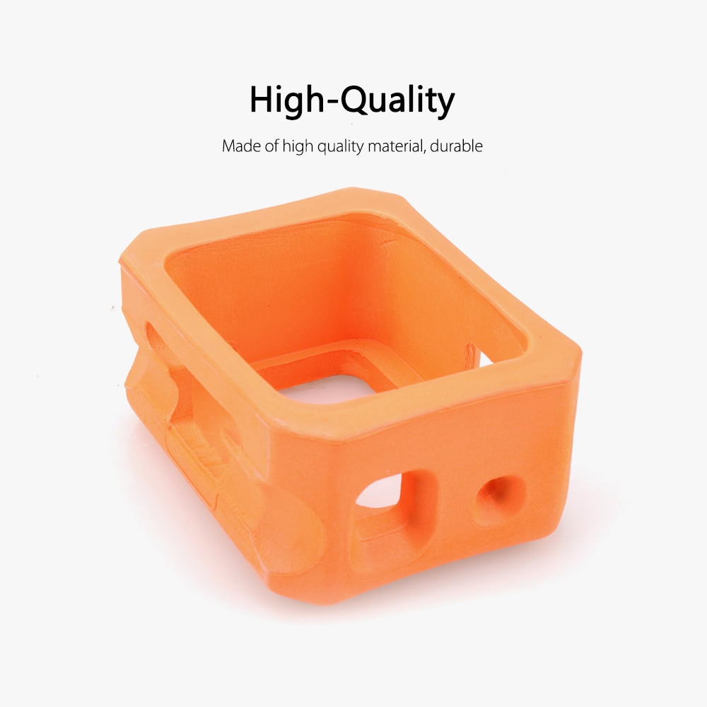 Vamson pour Go pro étui de protection Orange flotteur housse pour GoPro Hero 7 6 5 noir 7 argent blanc étanche étui accessoire appareil photo