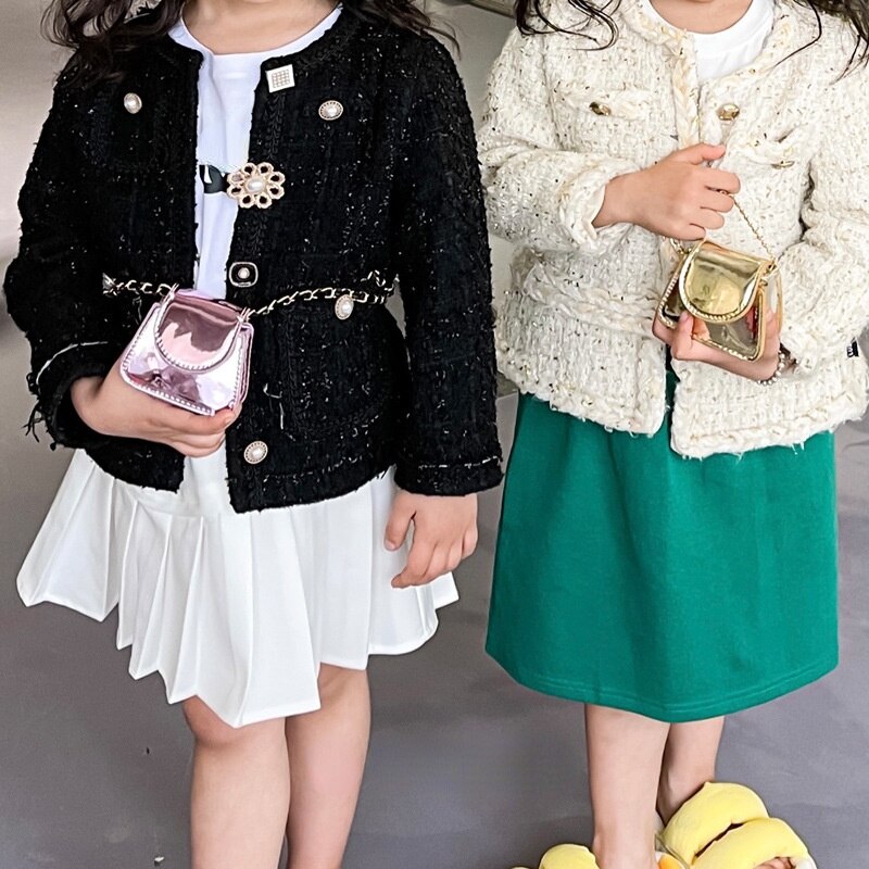 Borse e borsette per bambini in stile coreano Mini Crossbody Cute Little Girls Coin Pouch Box borsa da festa per bambini borsa Tote regalo