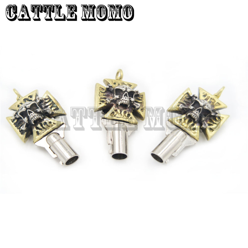 Metal Skull Head Key For Harley Touring Street Glide Road Glide Road King Dyna Softail Fat Boy V-Rod Blank Key Uncut Blade