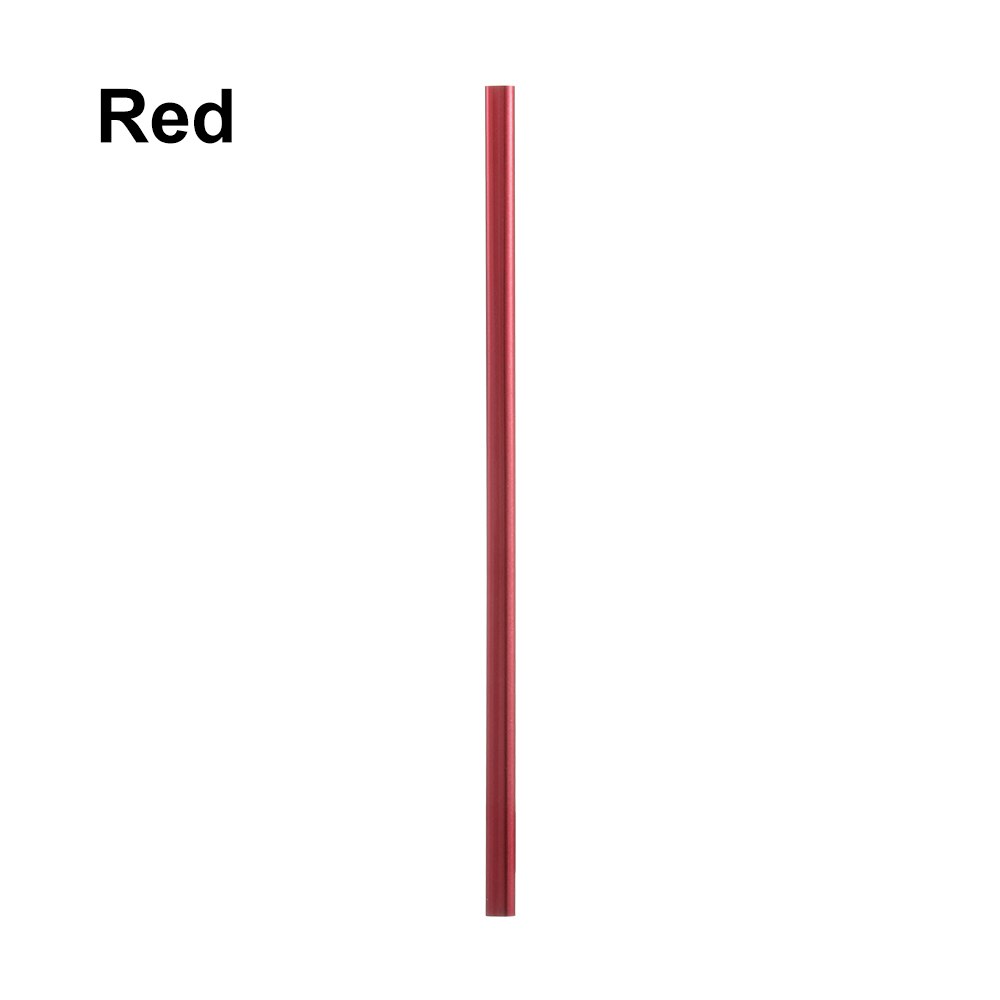 1Pcs Heart-shaped Drinking Straw Reusable Metal Straw Set Bubble Tea Straws 304 Stainless Steel Pearl Milkshake Straw Set: Red