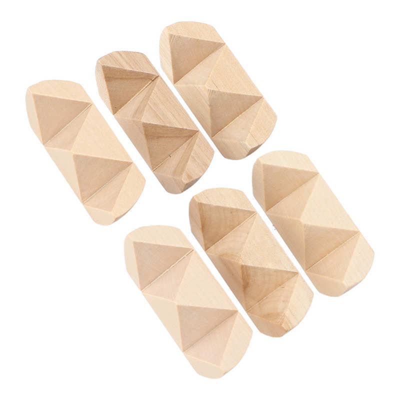 Wooden Brain Teaser Toy Wooden Brain Teaser Puzzles Preventing Alzheimer for Adults