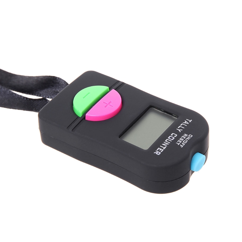 Digital Hand Tally Counter Electronic Manual Clicker Golf Gym Hand Held Counter for Prayer Counter Clicker