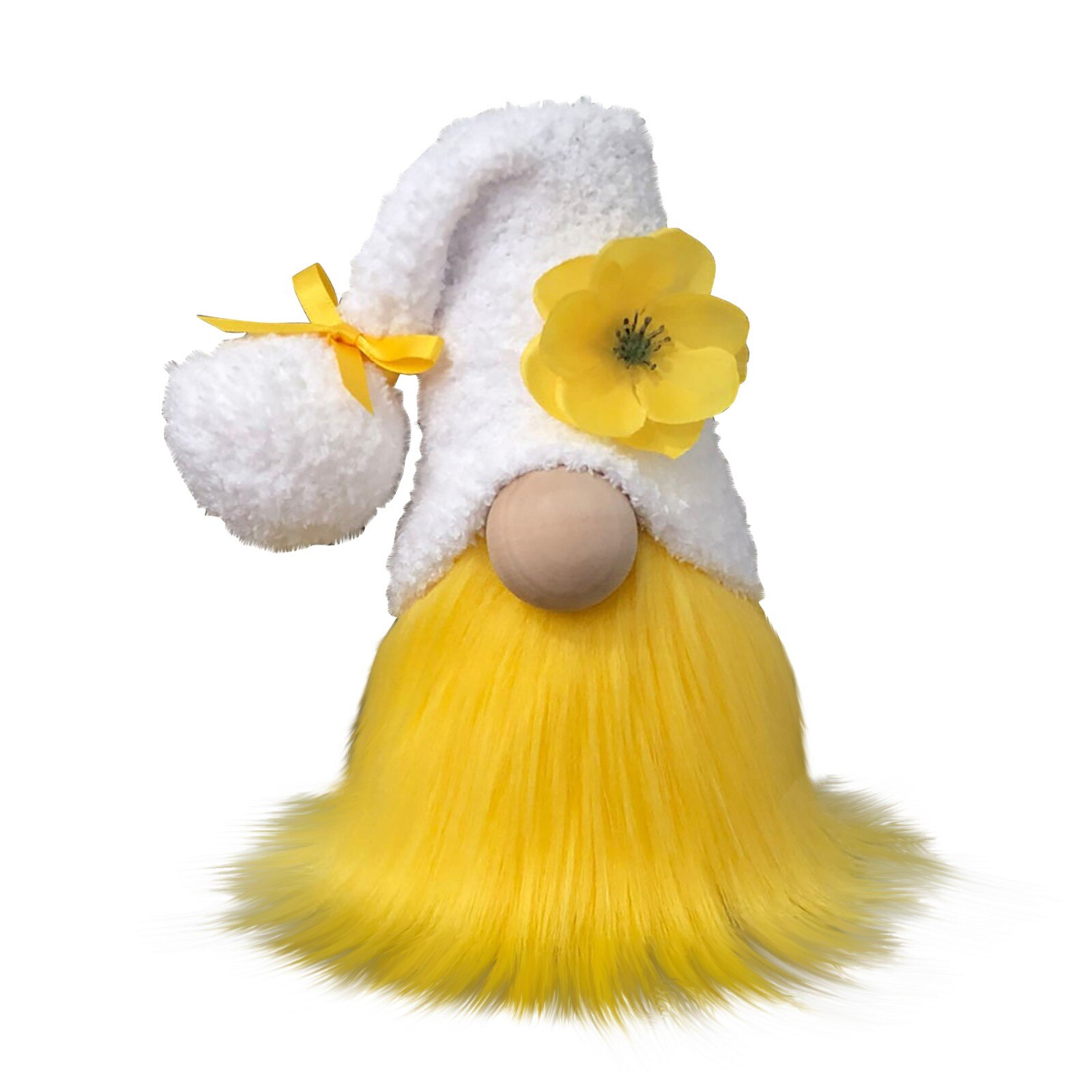 Land Gnome Doll Knitted Hat Crooked Neck Doll Jewelry Home Decoration Faceless Doll Standing Post Hoiliday Decoration Faceless: D