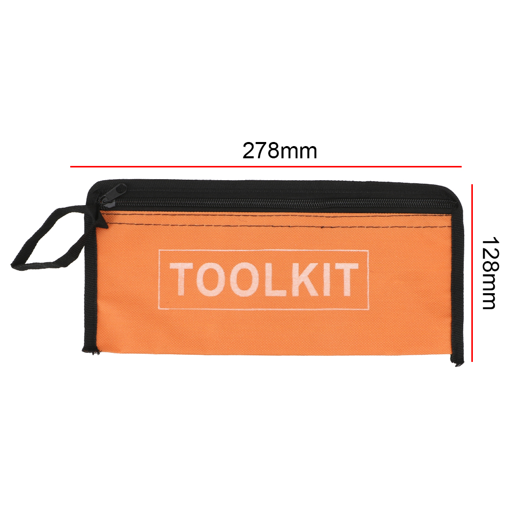 NICEYARD Tool Bag Oxford Tool Belt for Electrician Technician Waist Pocket Pouch Small Tool Bag With Belt Screwdriver Holder: Tool Bag
