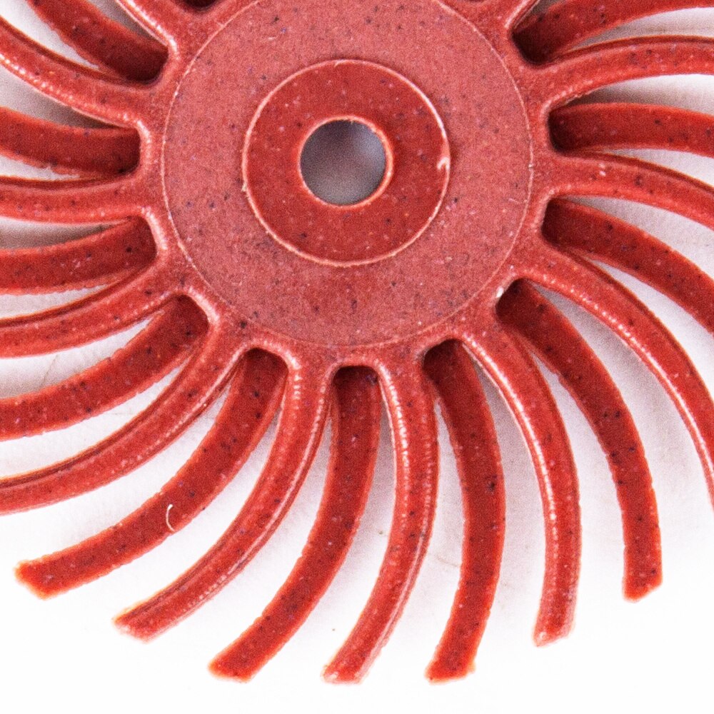 1 zoll Radial Bristle Disc Kit Schleif Pinsel 1/8 "3 2,35mm Schaft Detail Polieren Rad für Dreh Werkzeug zubehör A16