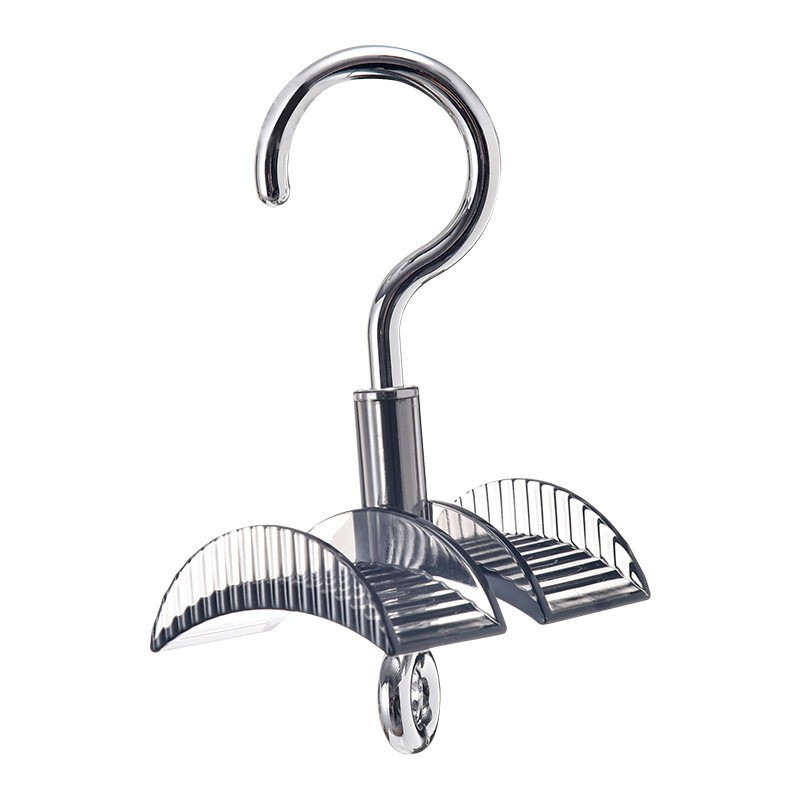 Rotierenden Aufhänger Haken Schrank Handtasche Halter Für Taschen Hängen Gürtel Schal Aufhänger Platzsparende Kleiderschrank Hängen Organizer Tasche Aufhänger: Licht Grau
