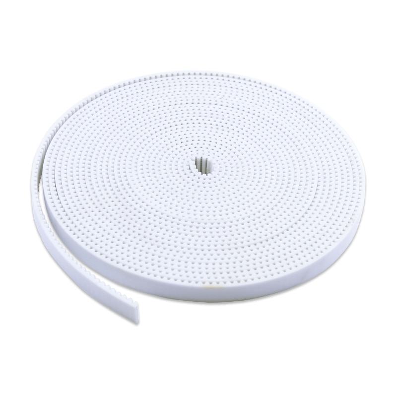 10mm/15mm/20mm Width Open End Timing Belt Trapezoidal Tooth 5.08mm Pitch XL Type PU Synchronous Pulley Belt