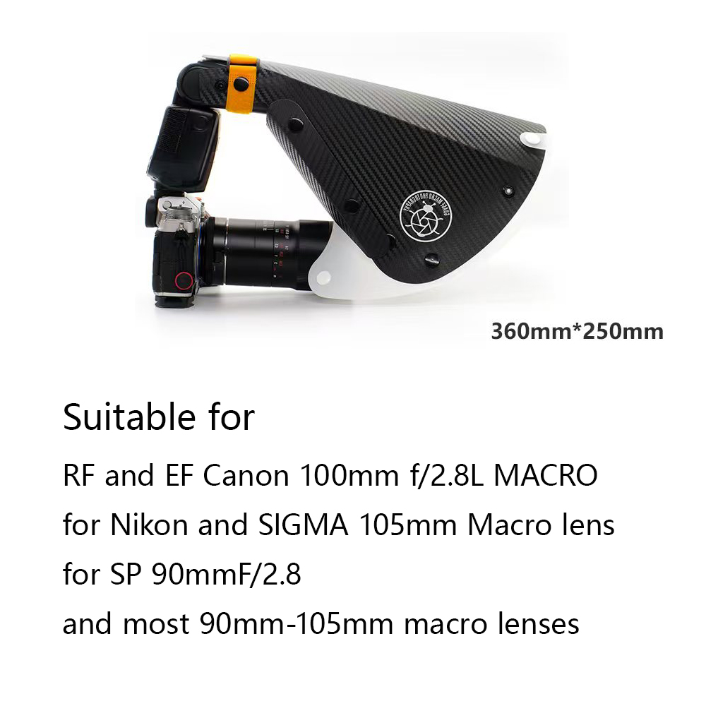 Upgrade Macro Fotografie Tools Universele Flitsverspreider Softbox Speedlight Reflector Snoot Camera Accessoires Macro Schieten