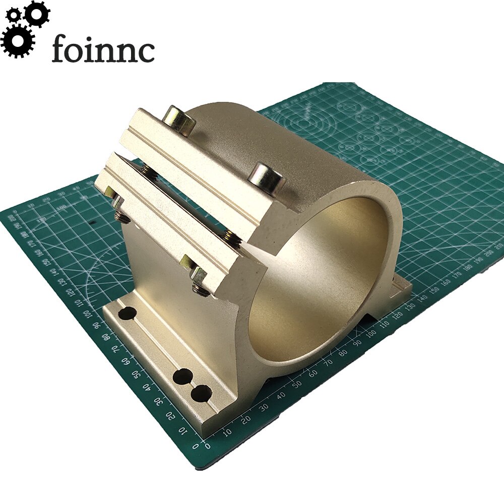 80Mm Cnc Spindel Armatuur Montagebeugel Cnc Spindel Motor Armatuur 0.8KW 1.5KW Frees Graveermachine Spindel