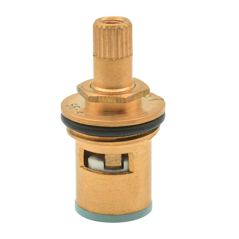 1 pcs Replacement Brass ceramic disc tap valve insert gland cartridge quarter turn Ceramic water valve