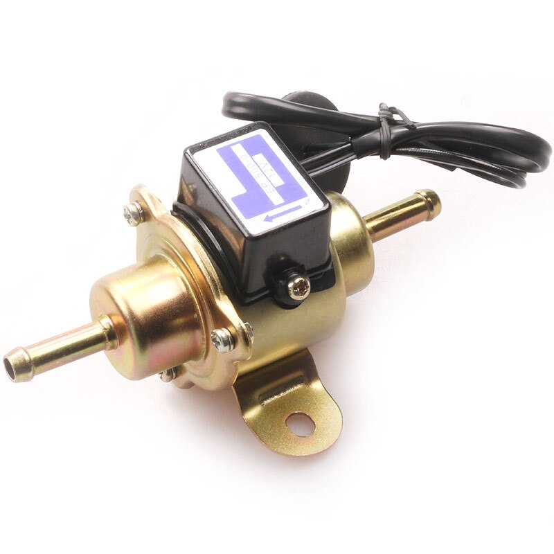 12V Universal Low Pressure Petrol Gas Diesel Electric Fuel Pump 1/4 Tubing For Motorcycle ATV Jeeps Trucks Marine