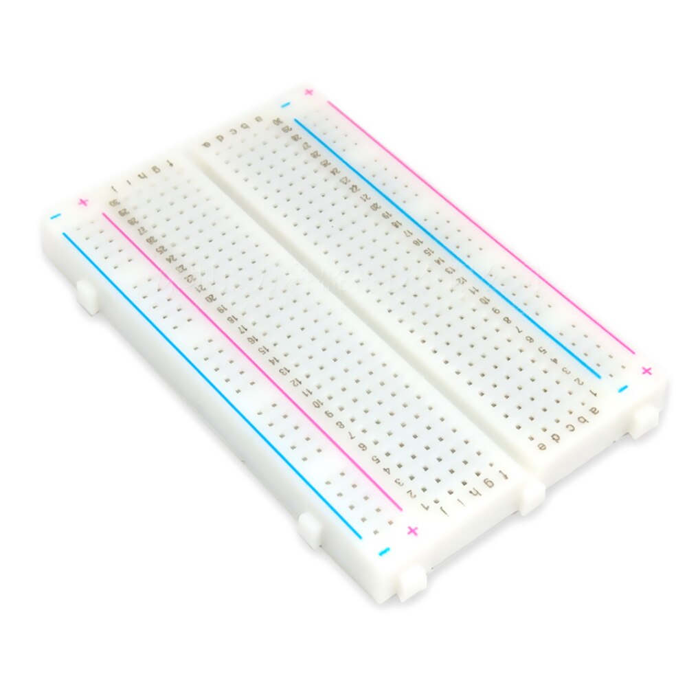 ZY-040 Experimental Breadboard - 85x55mm 400 Holes Solderless Protoboard