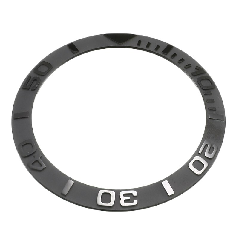 38mm zegarek ceramiczny Bezel wkładka robić 40mm mężczyzna zegarek twarz wewnętrzna średnica 30.7mm zegarki Bezel zegarek wymiana obudowy akcesoria