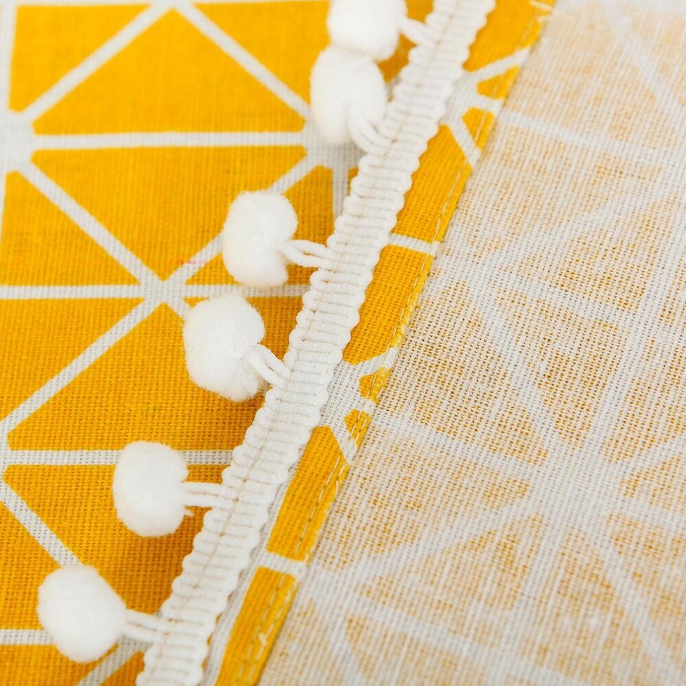 Modern Style Linen Cover Microwave Dust Proof Cover Microwave Oven Hood Home Decor Microwave Towel With Pouch Home Supply