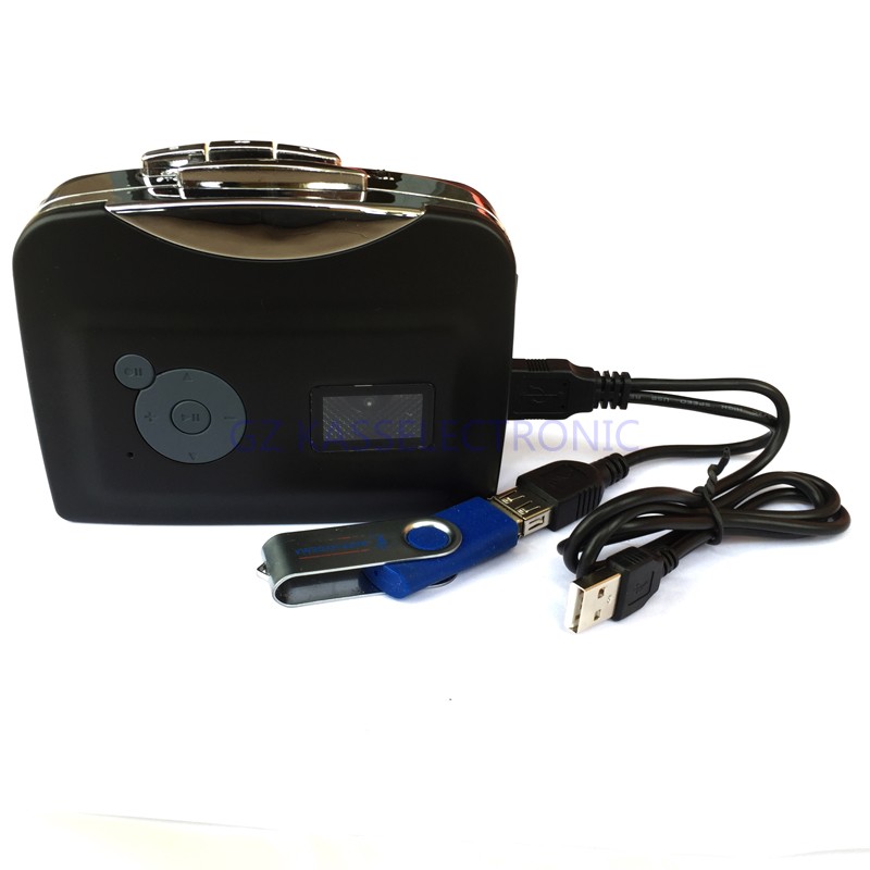 KASSEXUN , convertidor de cinta a digital, convertir cassette antiguo a mp3 en memoria Flash USB directamente, no se necesita PC se requiere,