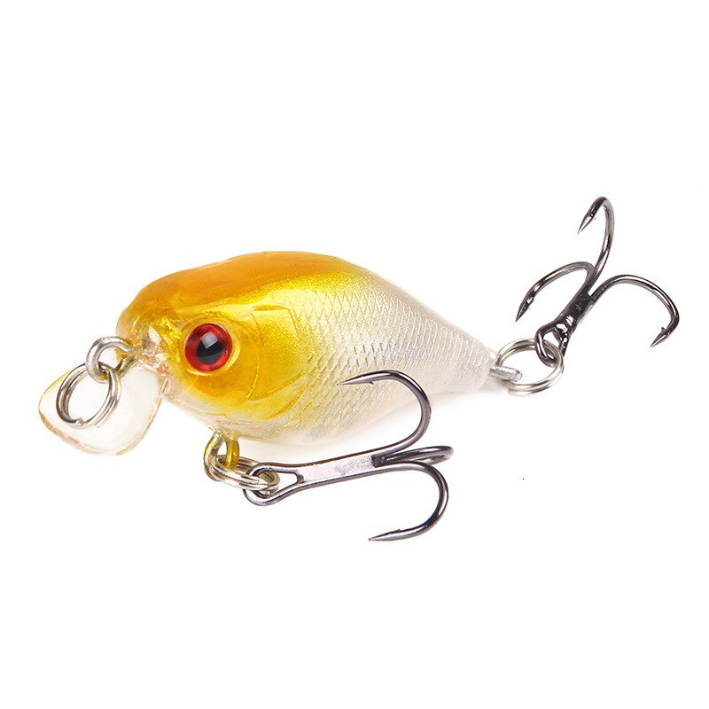 Crankbait Wędkarstwo wabik głaz małe ciężary 4 cm/4.6g Mino twarda przynęta Isca sztuczne Articulos De Pesca Whopper fałszywe przynęty na ryby: 4