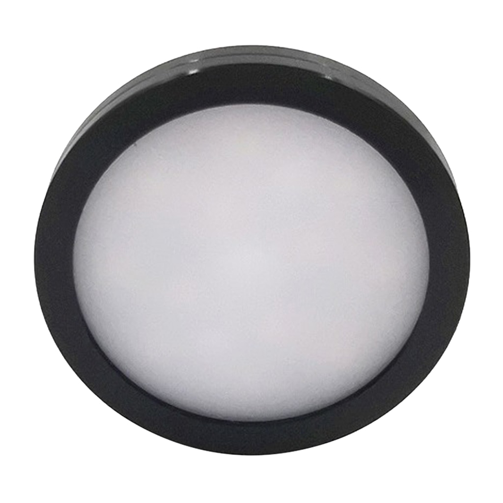 2.5w 12v led camper caravan trailer interieur plafondlamp zwart