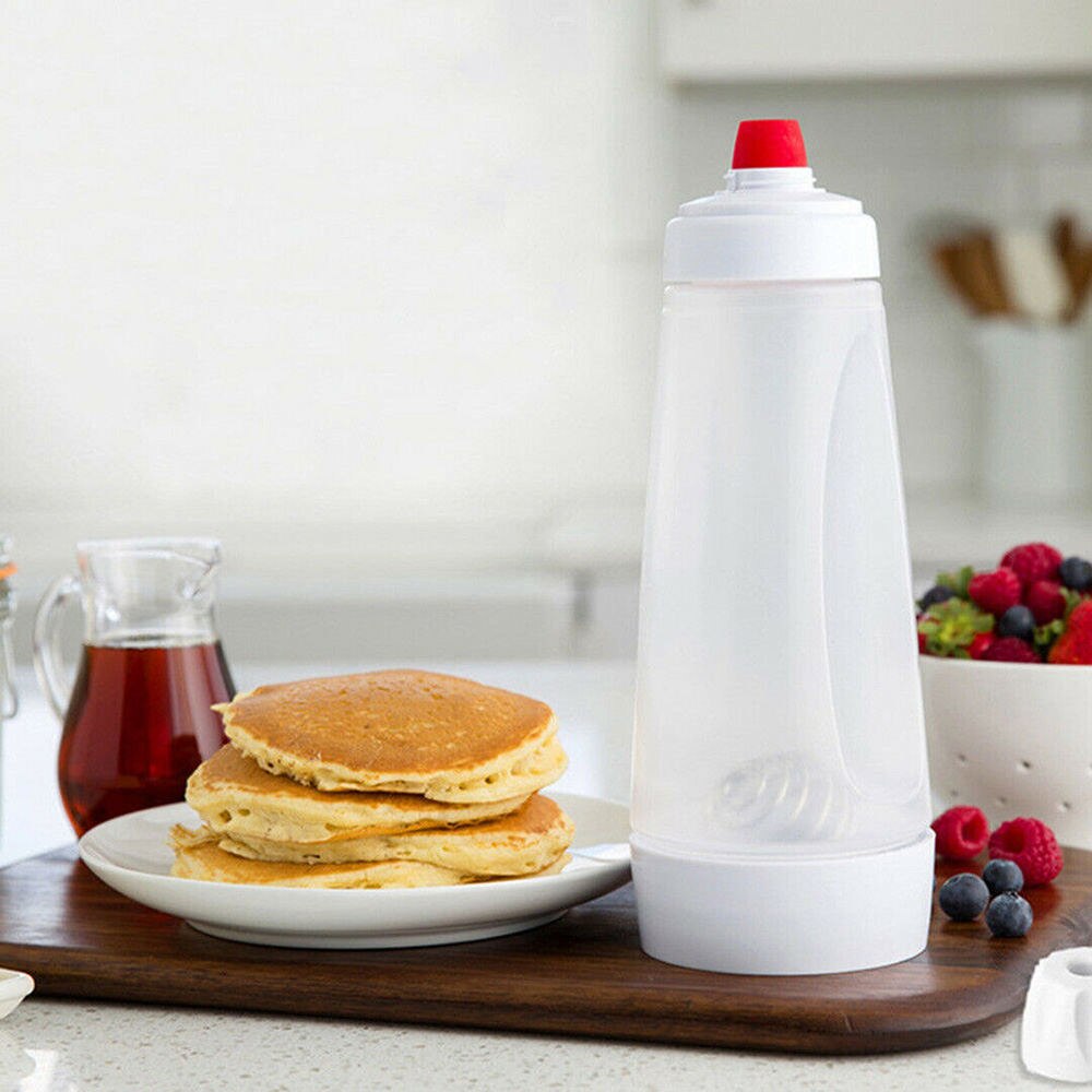 Batter Squeeze Dispenser Batter Mixer Bottle Cupcake Pancake Crepe Dispenser Batter Mixing Bottles