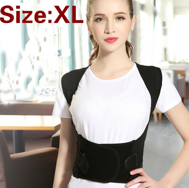 Corset pour enfants et adultes, correcteur de Posture du dos, thérapie des épaules, orthèse lombaire, ceinture de soutien de la colonne vertébrale, pour hommes et femmes: XL
