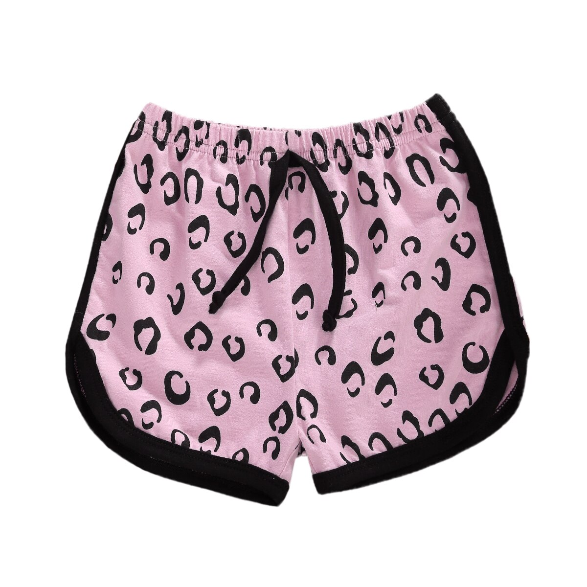 1-6Y Mode Meisjes Luipaard Shorts 3 Kleur Losse Print Shorts Bottoms Peuter Kids Baby Kleding Outfit: B / 2T