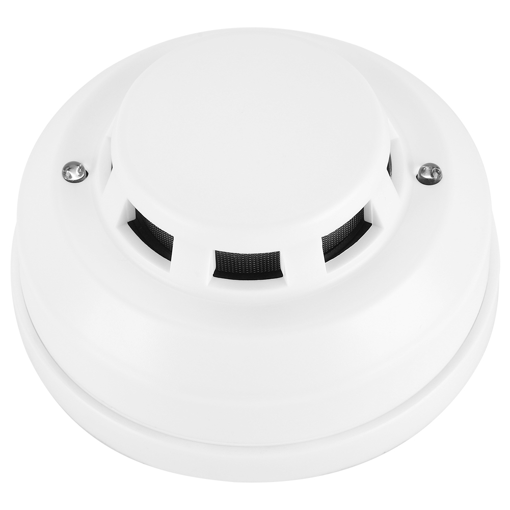 Wired Network Photoelectric Smoke Detector IR Alarm Fire Security DC 12V~DC 30V