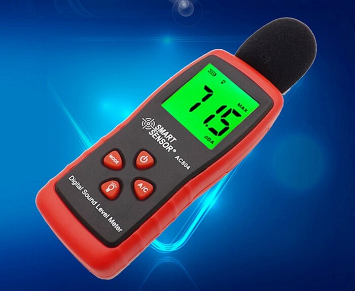 Testeur de décibel AC804, testeur de bruit, mesureur de niveau sonore, détecteur de bruit
