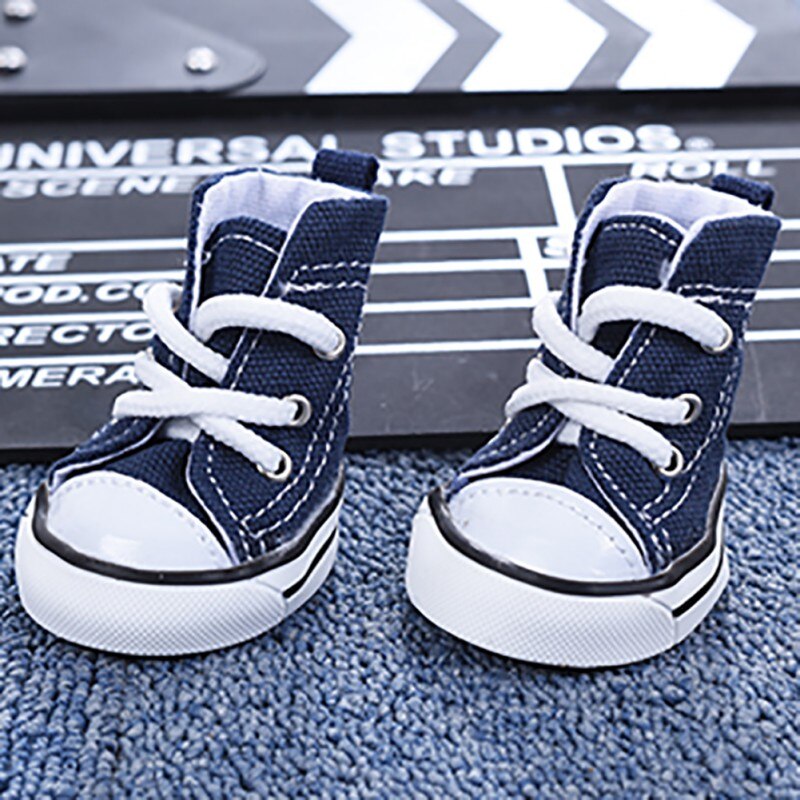 Chaussures pour animaux de compagnie automne et hiver toile chaussures hiver chien chaussures grand chien antidérapant respirant commerce extérieur petit