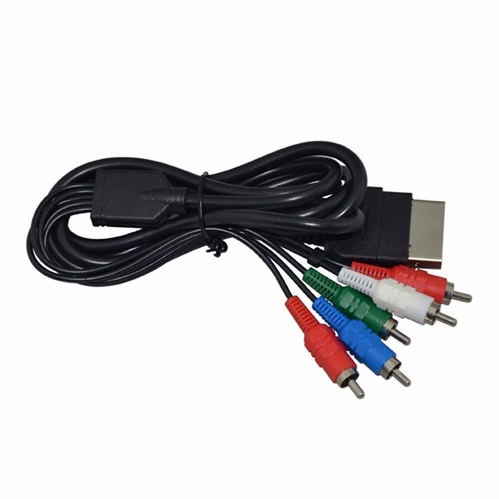 1 Pcs Component Hd Tv Rca Av Hookup Connection Cable Cord Lead Stereo Converter Component Plastic Av Cable