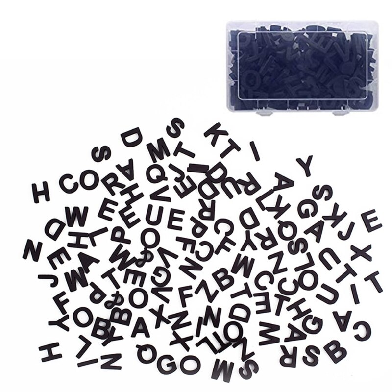 124Pcs Fun Alphabet Kit Refrigerator Magnets Educational Tools for Preschool Kid D0AD