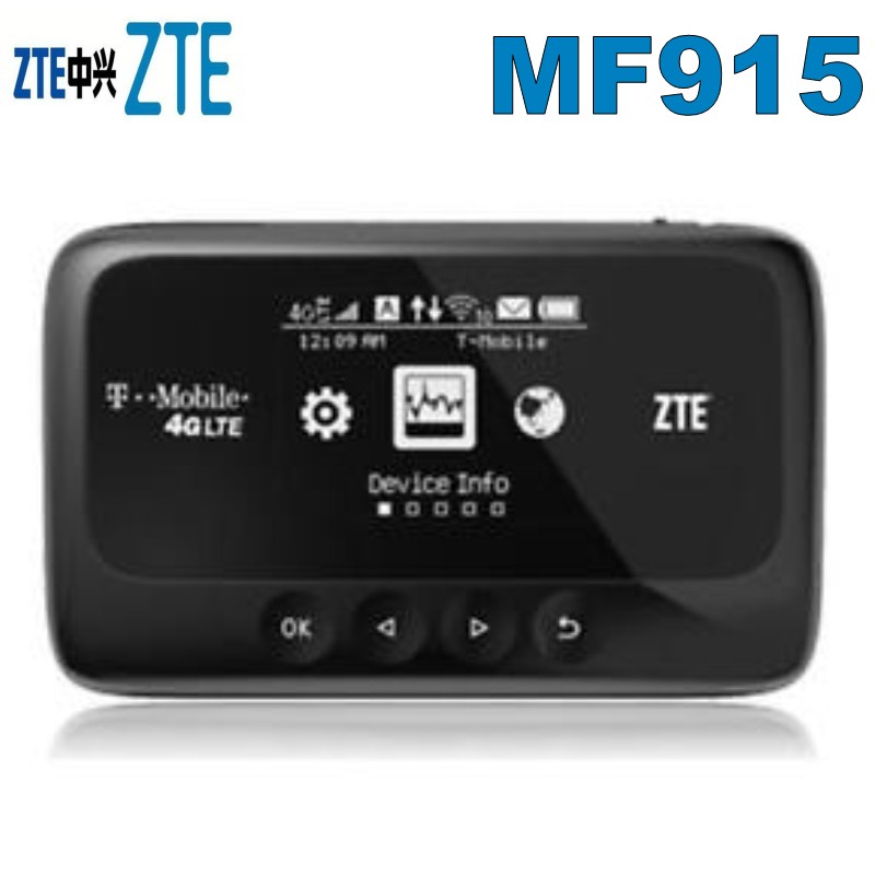 Unlocked ZTE MF915 Z915 4G Mobile Broadband WiFi Hotspot Router