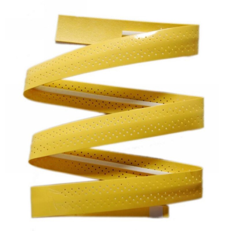 Banda elástica de bádminton gruesa, punzonado antideslizante, transpirable, pegamento para manos, raqueta de tenis, goma de Gel de pescado