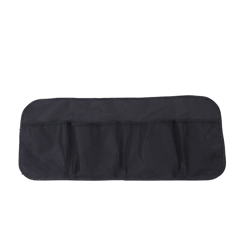 Auto Lagerung Organizer Auto Kofferraum Tasche Universal- Große Kapazität Rücksitz Lagerung Tasche Kofferraum Ladung Gittergewebe Halfter Tasche: Schwarz B