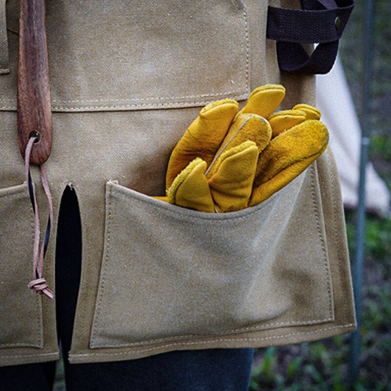 1 paar Leder Feuerfeste Handschuhe Gelb dauerhaft Anti-Wärmedämmung Arbeit Sicherheit Handschuhe Für Camping Schweißen Metall Hand Werkzeuge