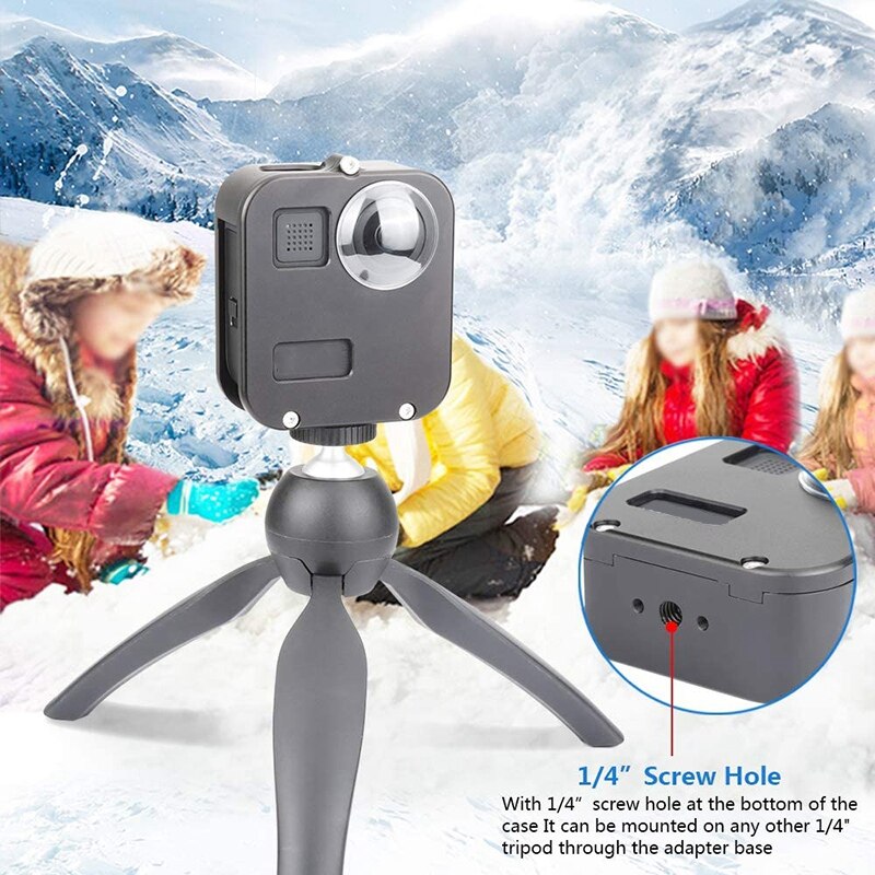 Carcasa protectora resistente al agua para GoPro Max accesorios de Cámara de Acción
