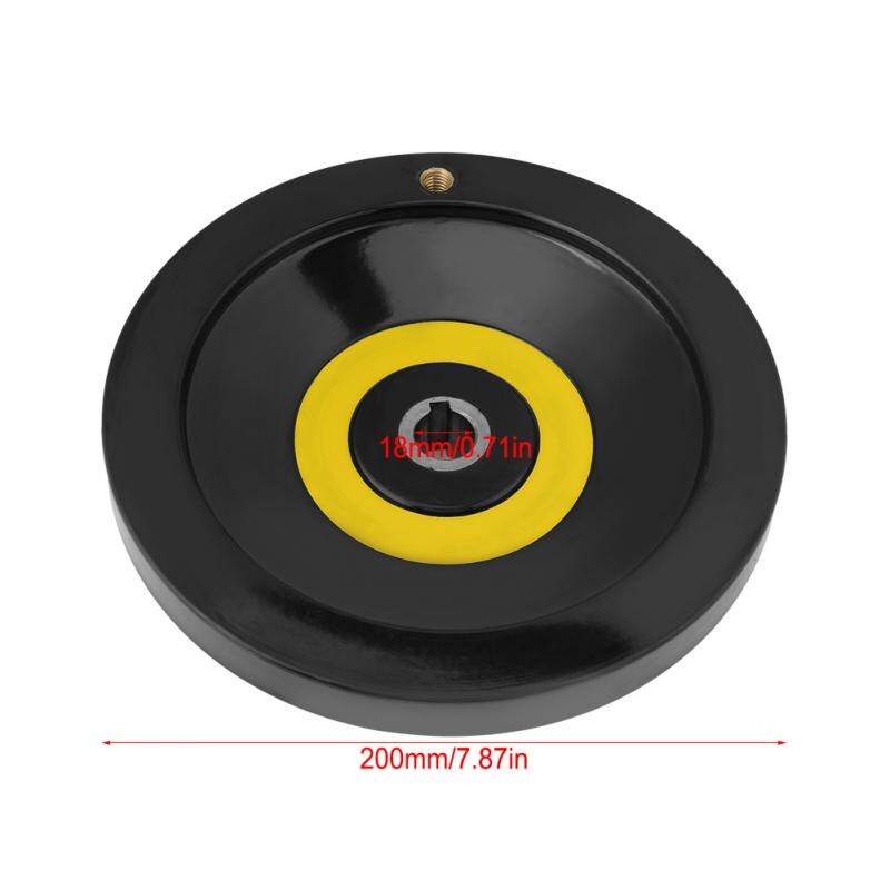 Hand Wheel 1 pcs Revolving Handle Hand Wheel Lathe Milling Machine Rear Ripple Hand Wheel With Revolving Handle
