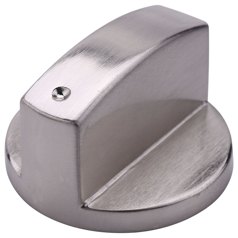 Brushed Metal Gas Stove Knobs Cooker Control Switch Range Oven Knobs Cooktop Burner Knob Gas Hob Switch Kitchen Replacement Acce