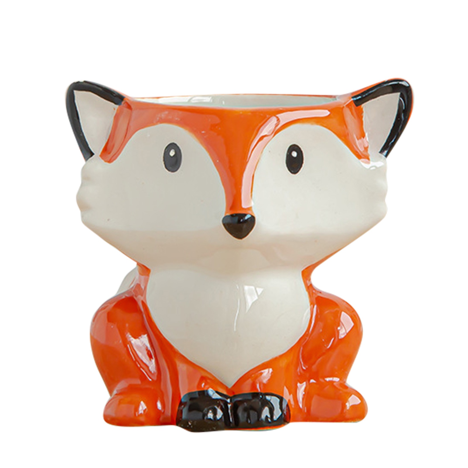 25# Cute Animal Pot Ceramic Succulent Plant Pots Cactus Potted Planting Bonsai Flower Pots Set Home Garden Decor Pots Decoration