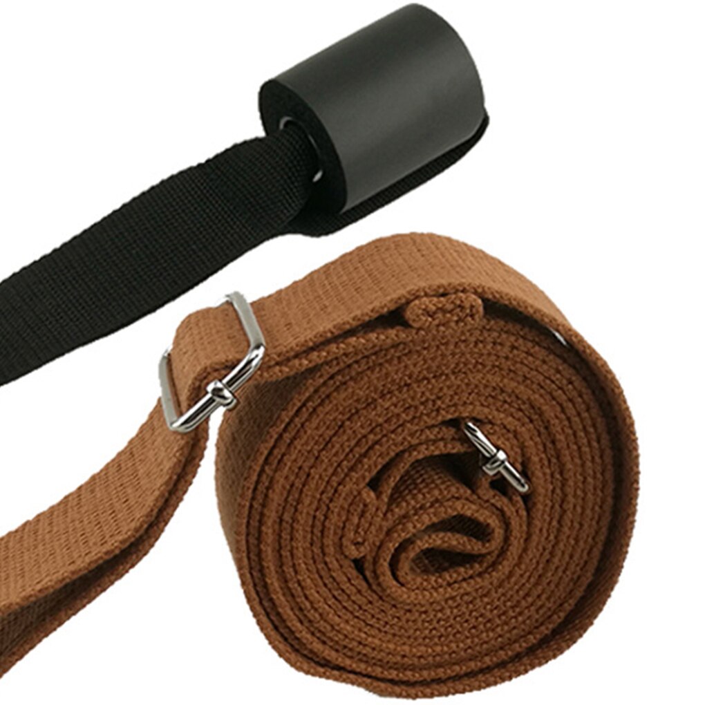 Stretching balett stretch band ben stretcher yoga träning bälte dans gymnastik pilates bodybuilding fot pull up rep