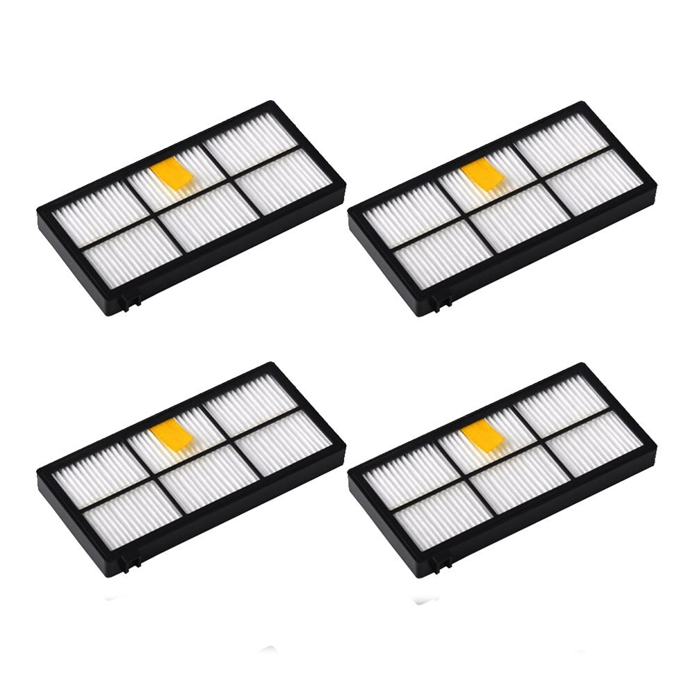 Replacement Parts for iRobot Roomba 800 900 Series 805 860 870 871 880 890 960 980 Vacuum Cleaner Roller Filters Side Brushes: 8-1