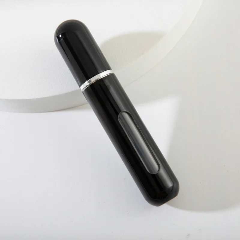 8/10 ml Mini Tragbare Nachfüllbare Parfüm Flasche Zerstäuber Pumpe Aluminium sprühen Flasche Kosmetische Behälter Reise machen-hoch-Werkzeug: Grün
