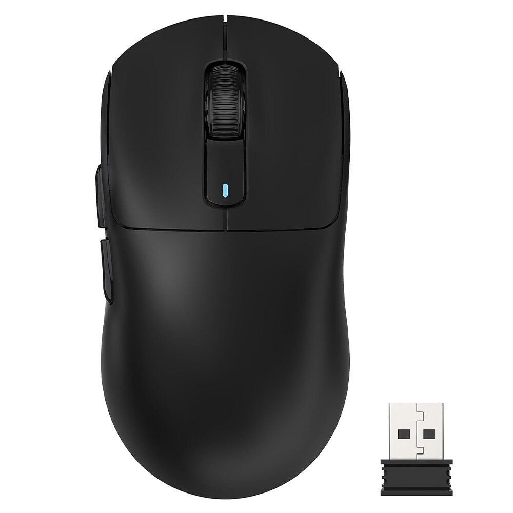 Lekka bezprzewodowa mysz do gier X3 z 3 trybami 2.4G USB-C Przewodowy czujnik optyczny Bluetooth 26K DPI PAW3395 do komputera PC/laptopa/Win/Mac