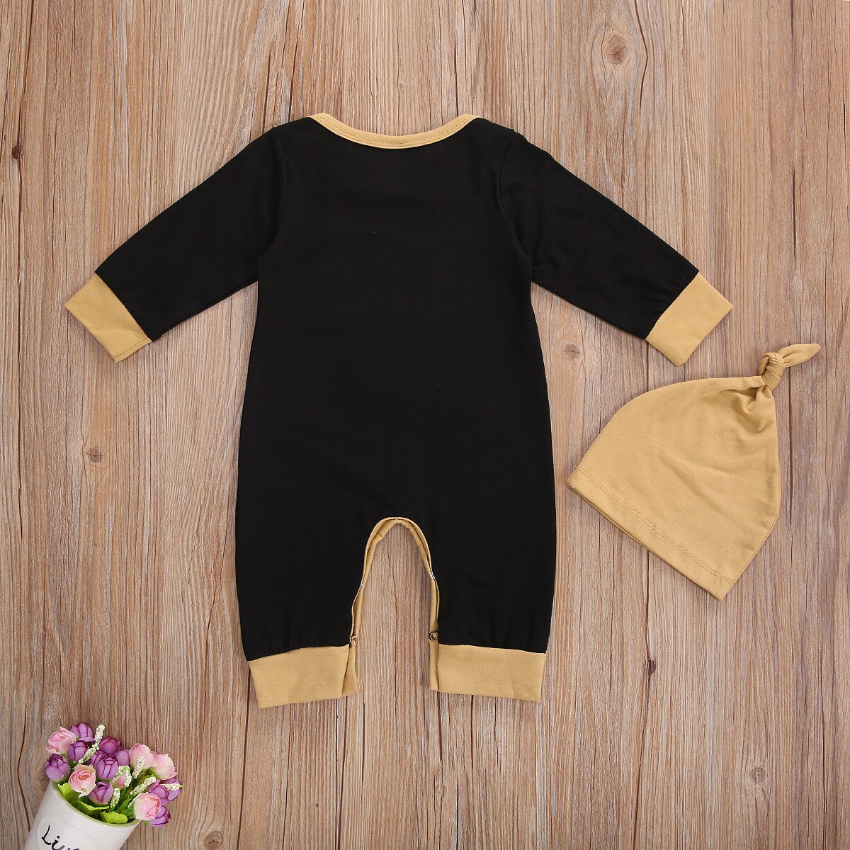 FOCUSNORM Autumn Kids Boys Halloween Rompers Cartoon Print Long Sleeve Jumpsuits Outfits 0-12M
