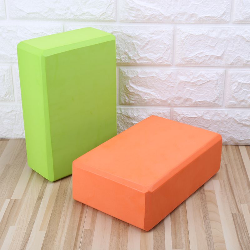 EVA Yoga Block Training Body Shaping Pilates Fitness Foam Brick Stretching Aid Yoga Block Yoga Accessories
