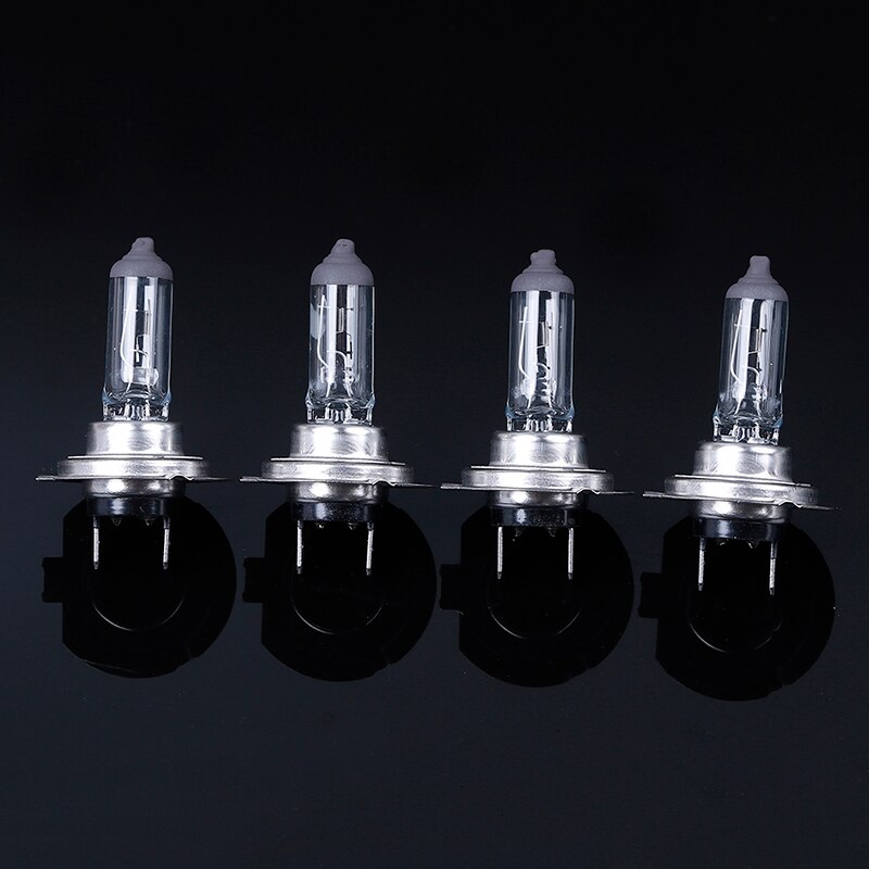 4pcs 12V 55W Super Bright Halogen Light Bulb 1500LM Halogen Warm White Indoor Clear Light Lamp Whoslale