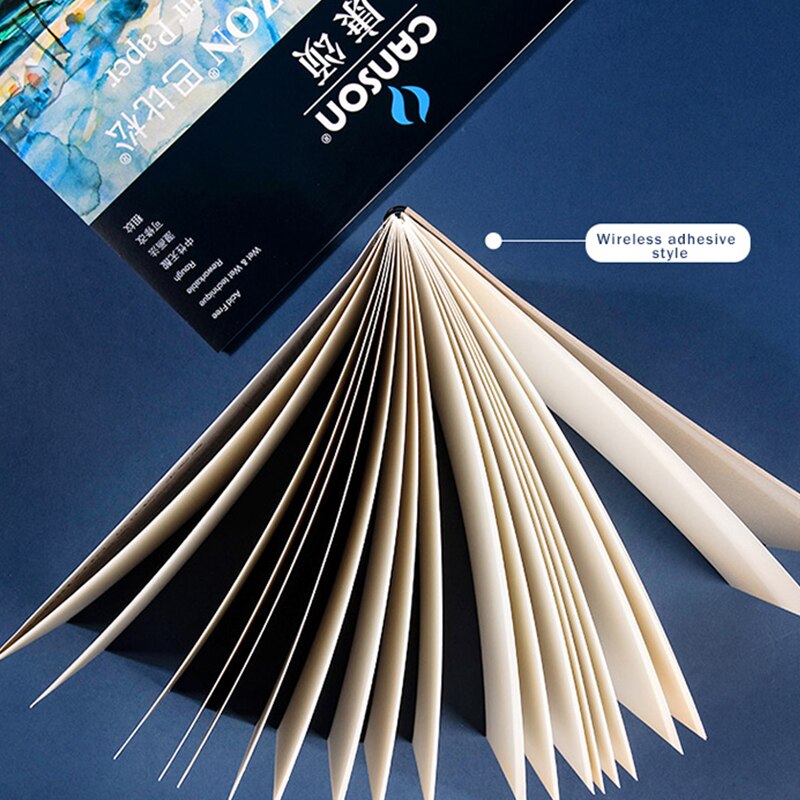 CANSON BARBIZON acuarela /libro de lápices de colores/almohadilla/papel 8/16/32K 200/240/300g/m² sellador/bobina libro pintado a mano