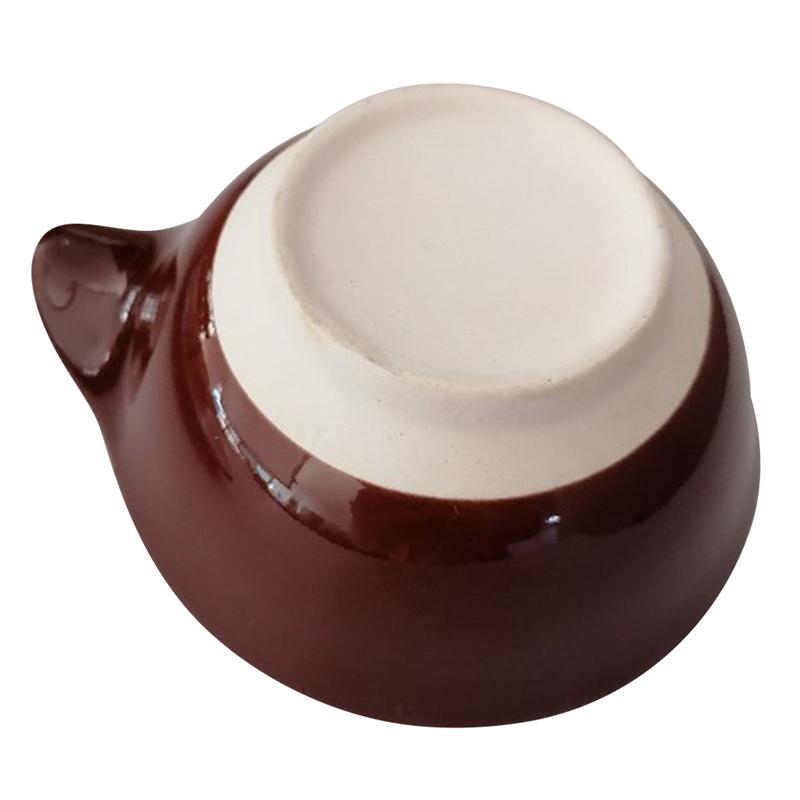 Tazón de Suribachi de mortero de cerámica japonesa, vajilla de porcelana ondulada, cuenco