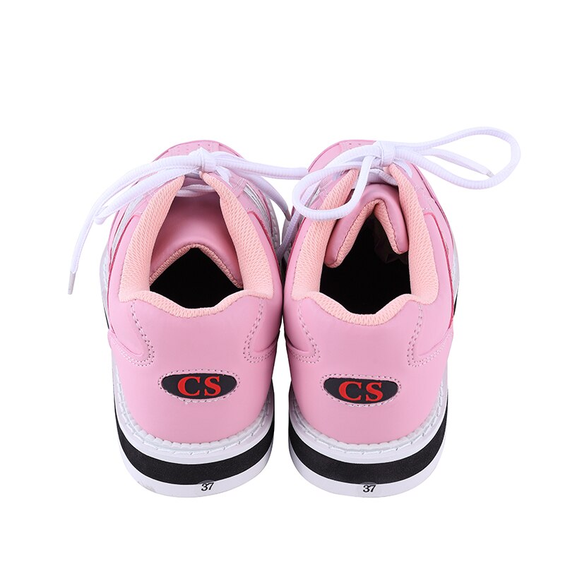 Frauen Professionelle Bowling Schuhe Anti-Schleudern Atmungsaktive Sport Turnschuhe Leder Komfortable Reflektierende Ausbildung Schuhe AA11035