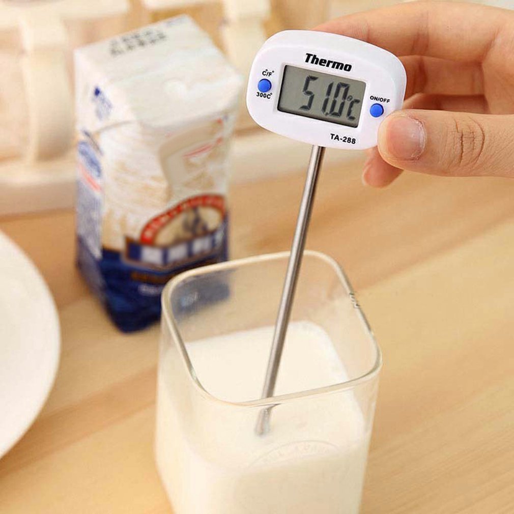 Needle Food Thermometer Kitchen Food Oil Thermometer Milk Thermometer Water Thermometer Electronic Thermometer
