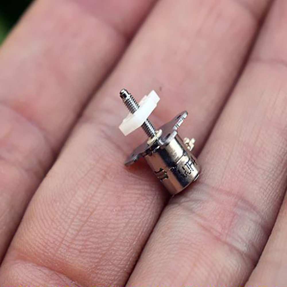 Mini 6mm Mikro Rutsche Schraube Schrittmotor 2 Phase 4 Draht Schrittmotor sehr klein linear Antrieb Mikro Schrittmotor mit Schieberegler
